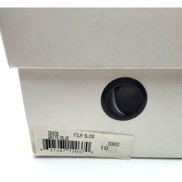 Fila X Melissa Size 10 White Slide Shoe - Picture 5 of 6